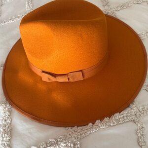 Fashion Nova Vibrant Orange Hat